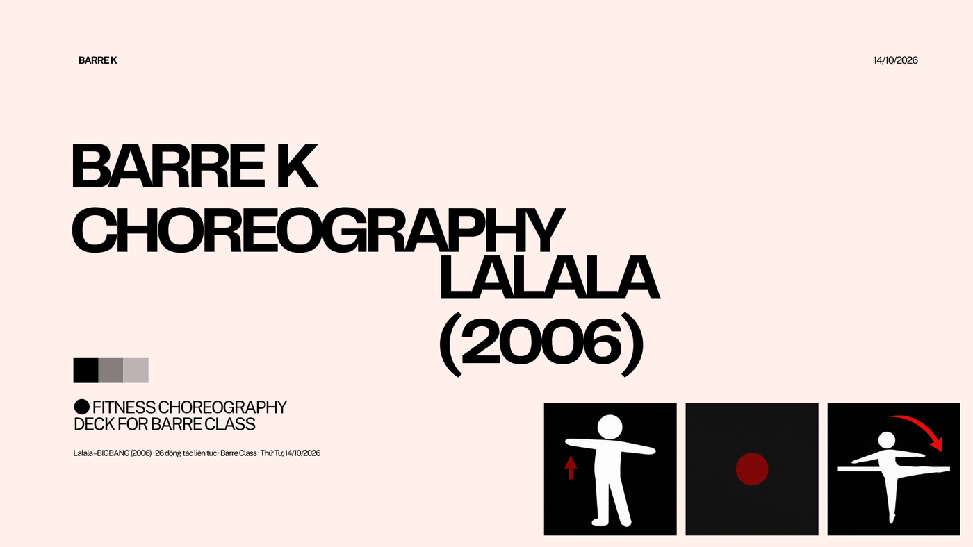Barre K Lalala — 001