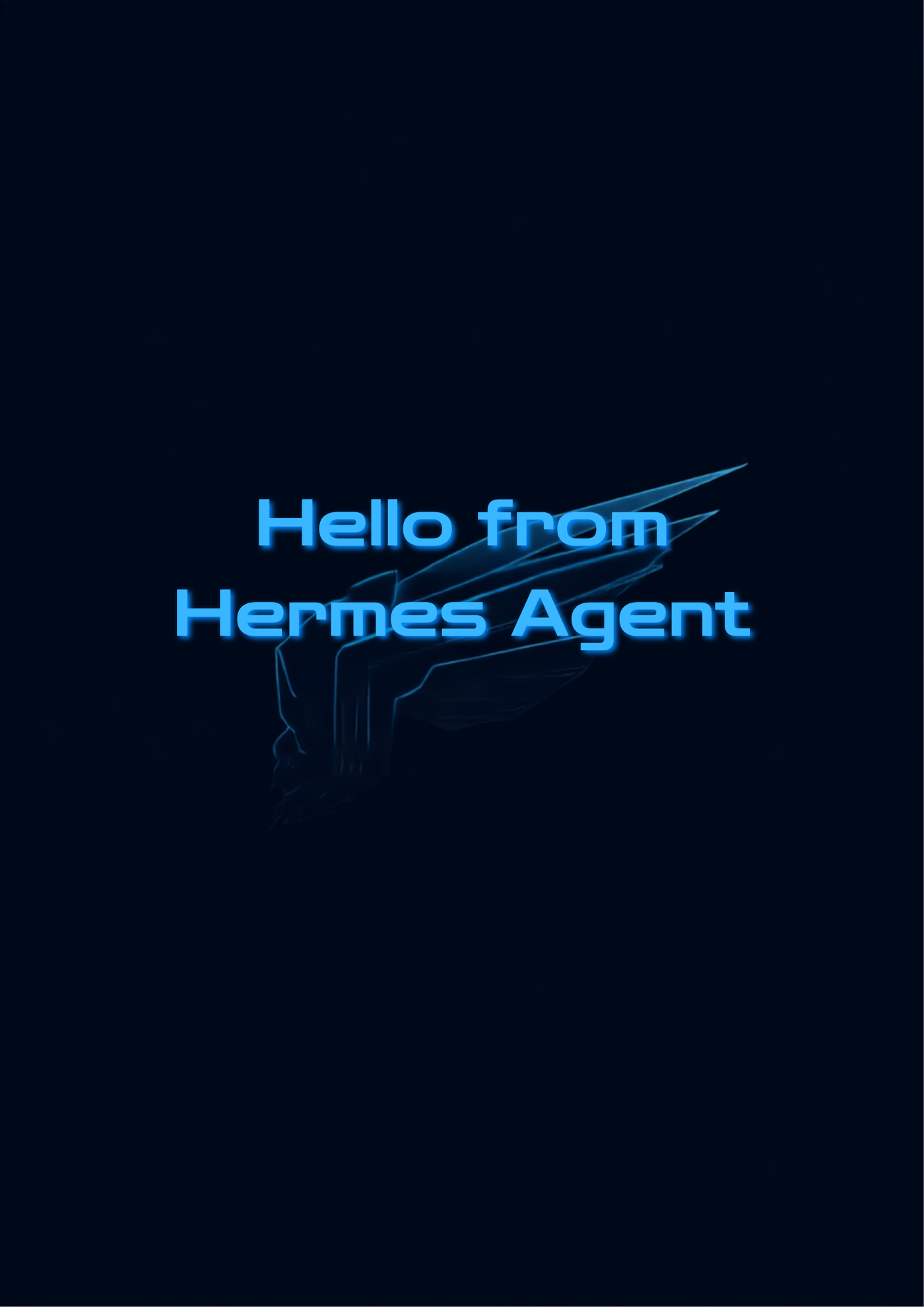 Hermes Agent Banner — 001