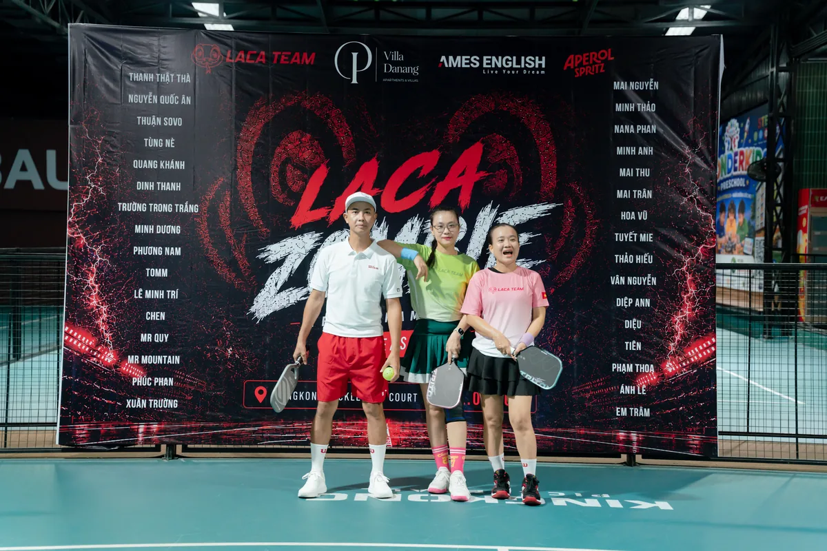 Sơn Tùng Nguyễn tại sân pickleball NLT