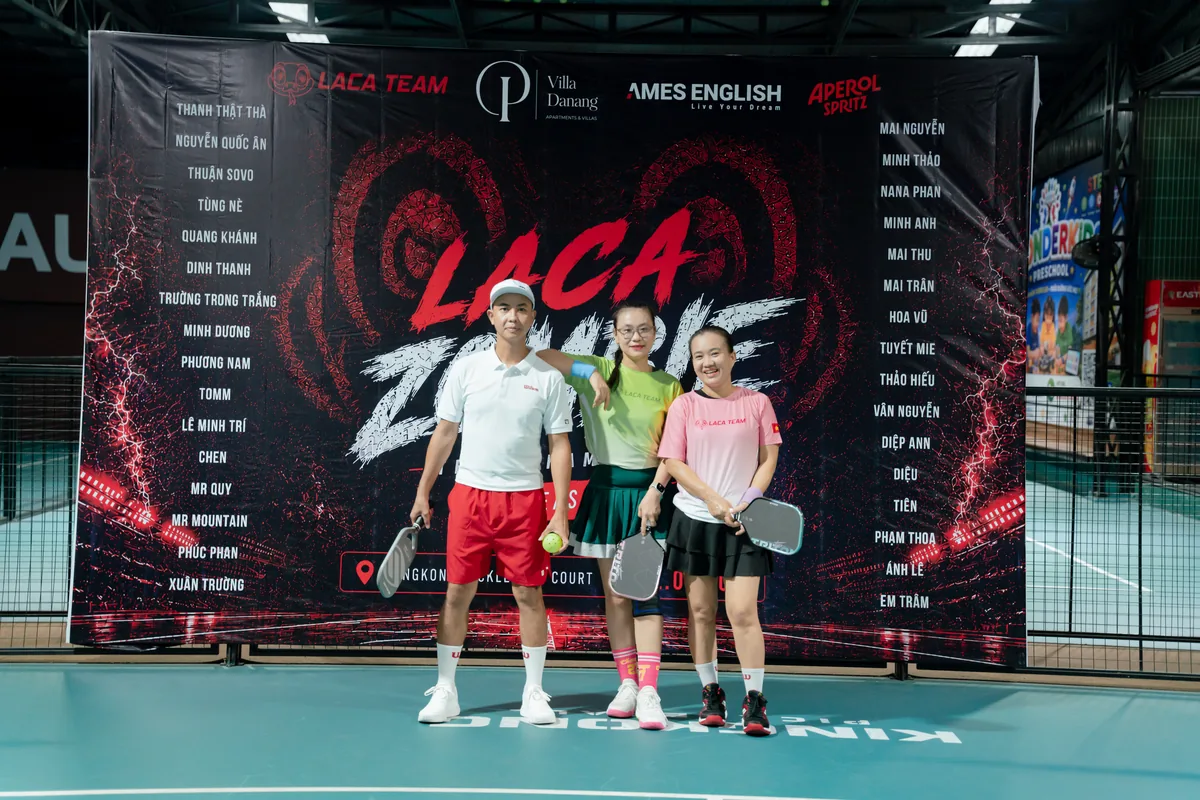 Sơn Tùng Nguyễn tại sân pickleball NLT