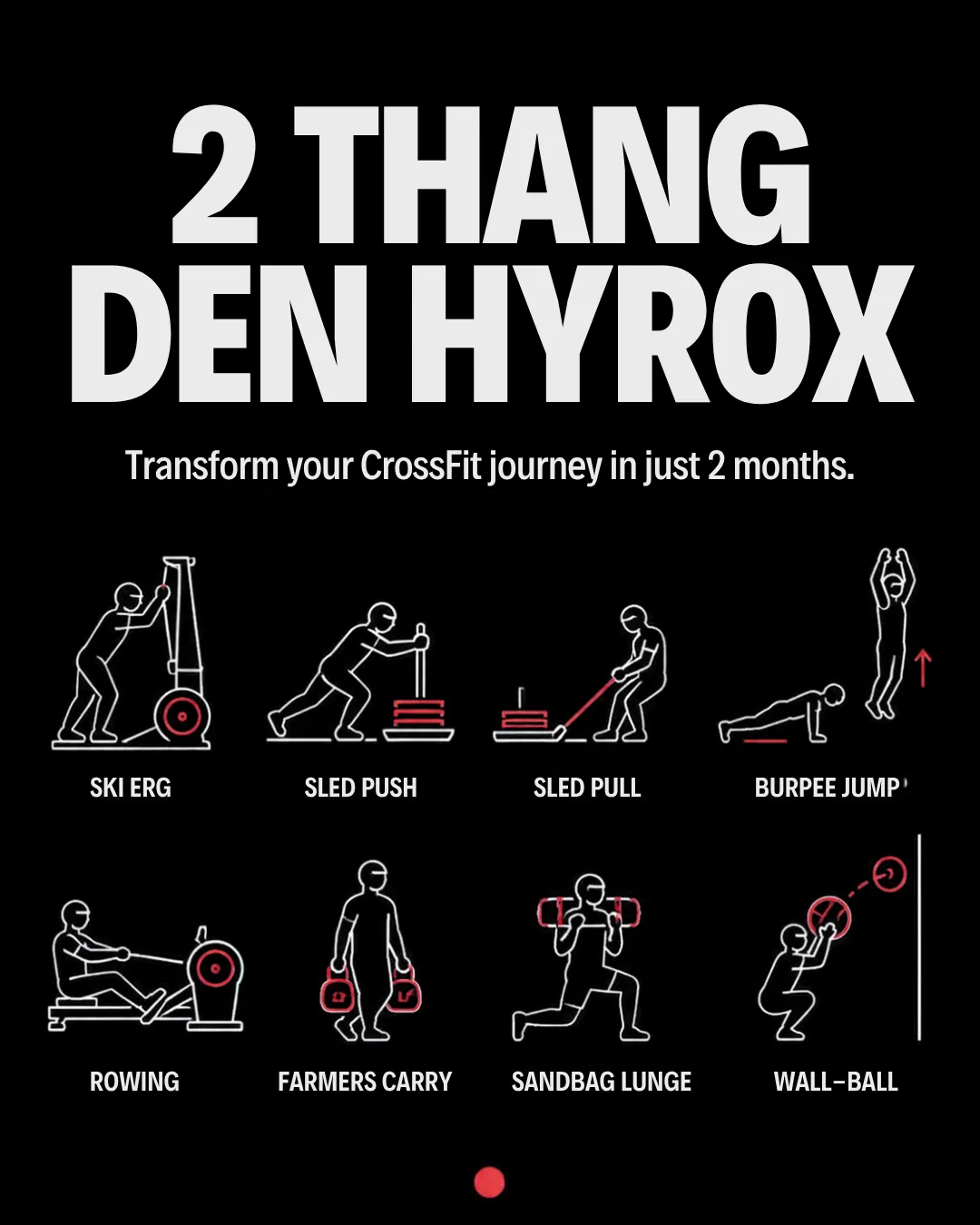 Poster 2 tháng đến Hyrox — bản v3