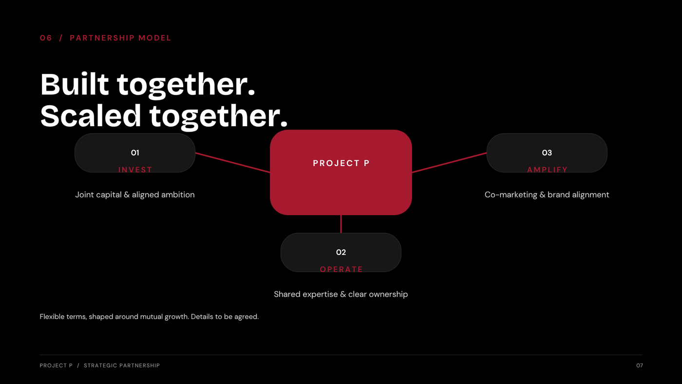 Project P Partnership — 007